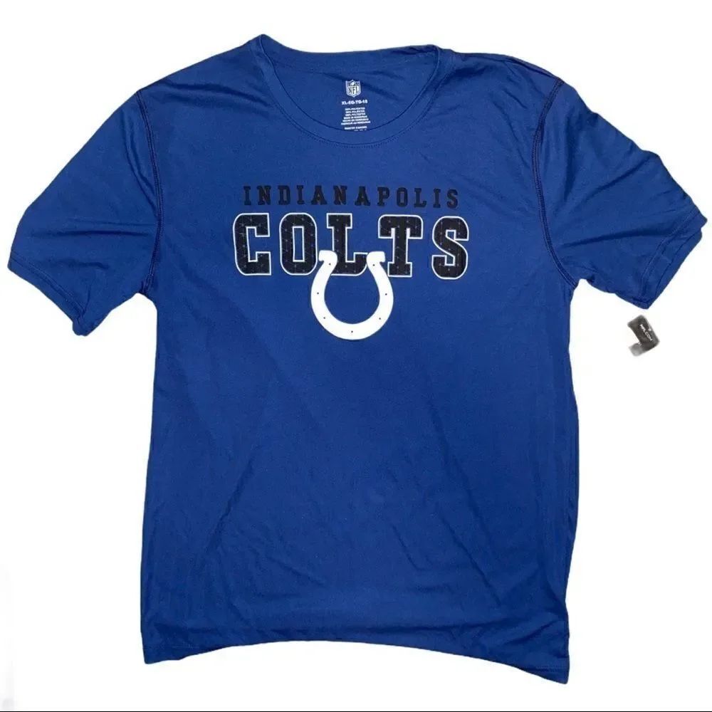 NFL Boys Indianapolis Colts Blue Graphic T-Shirt